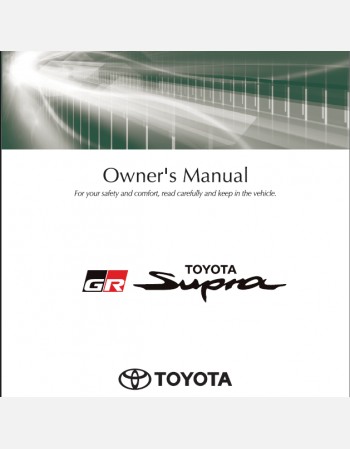 toyota supra 2022-2023 owners manual